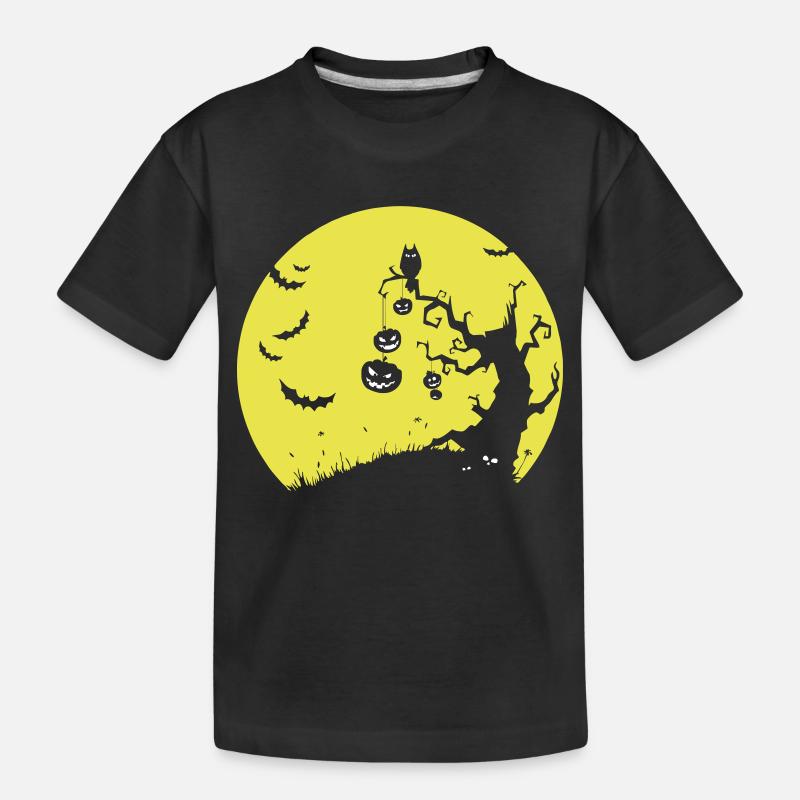 Halloween - Kinder Premium Bio T-Shirt - Schwarz