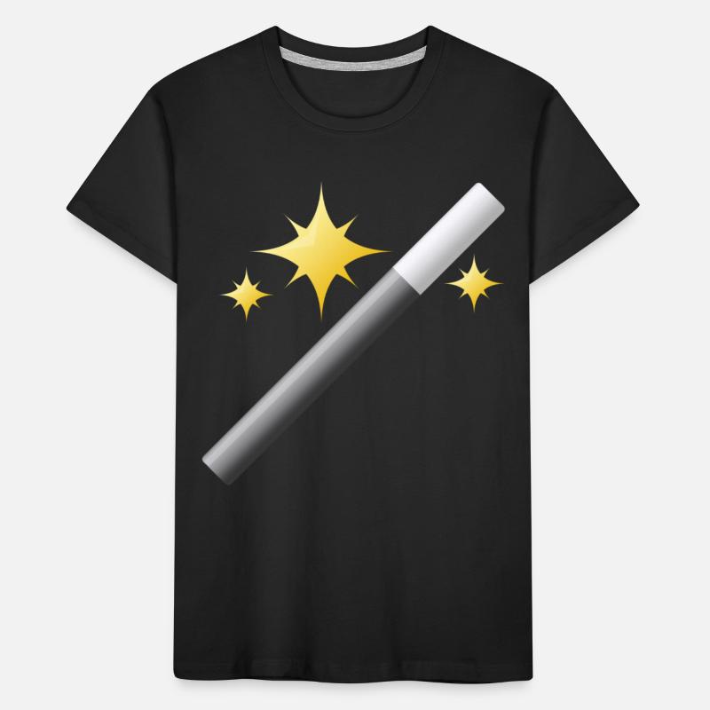 Wizard Wizard Sorcerer Magic Magic Witch Magic Kids' Premium Organic T-Shirt