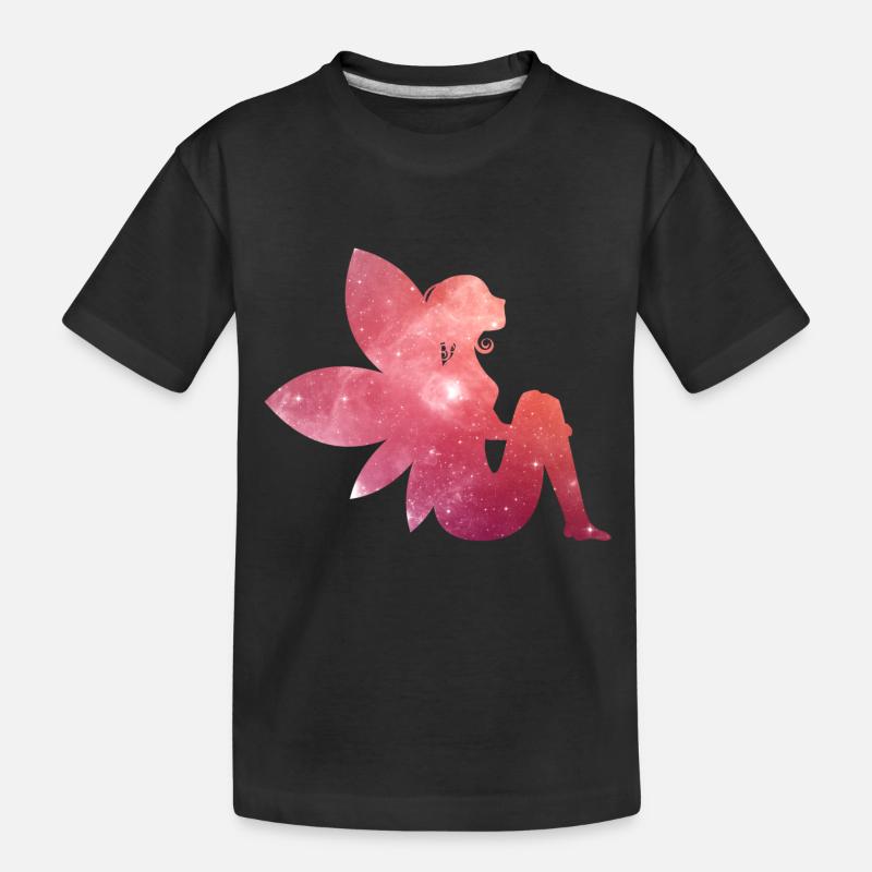 fée - Fée - T-shirt bio Premium Enfant - noir