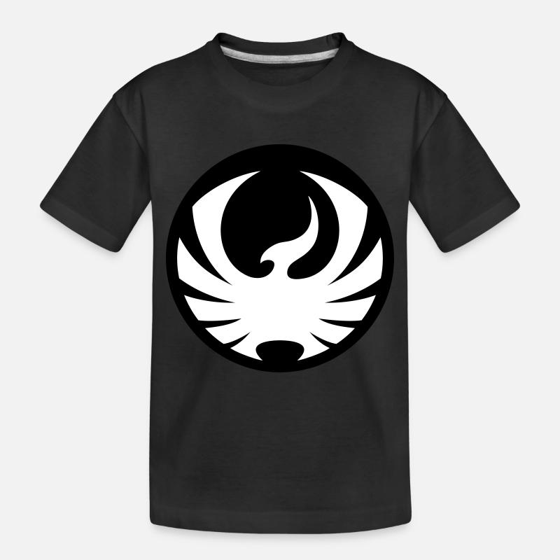 Phoenix - Kids' Premium Organic T-Shirt - black