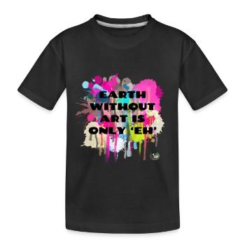 citation - T-shirt bio Premium Enfant - noir - Devant