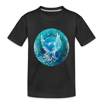 Dove - Kinder Premium Bio T-Shirt - Schwarz - Vorne