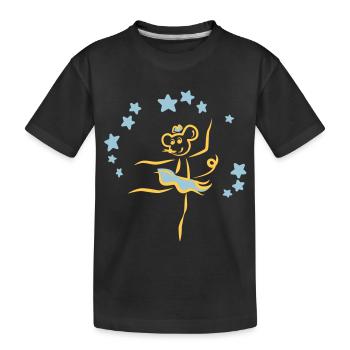 Tanzmaus | Danse T-shirt - T-shirt bio Premium Enfant - noir - Devant