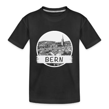Ville de Berne - T-shirt bio Premium Enfant - noir - Devant