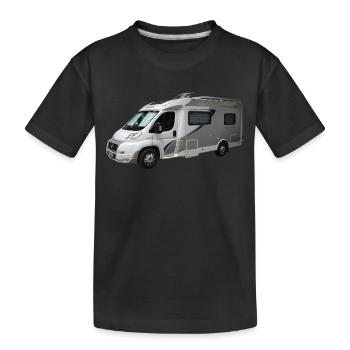 camper - T-shirt bio Premium Enfant - noir - Devant