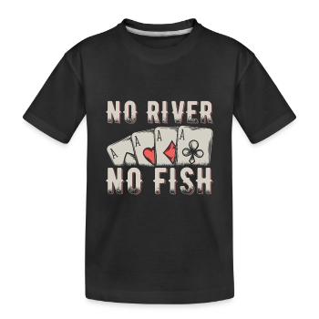 Poker cards | Poker Poker Poker Player Gifts - Kids' Premium Organic T-Shirt - black - Front