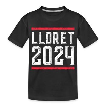 Jours fériés Lloret De Mar 2024 - T-shirt bio Premium Enfant - noir - Devant