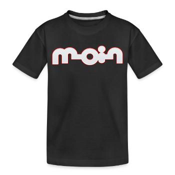 Bonjour - T-shirt bio Premium Enfant - noir - Devant