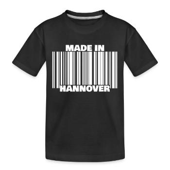 Hanovre Barcode City fier cadeau que Kröpcke a fait - T-shirt bio Premium Enfant - noir - Devant