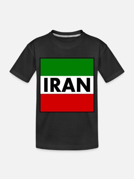 IRAN FLAG IRANIAN FLAG - Kids' Premium Organic T-Shirt - black