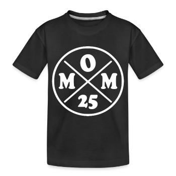 Mom 2025 - mom 25 - T-shirt bio Premium Enfant - noir - Devant