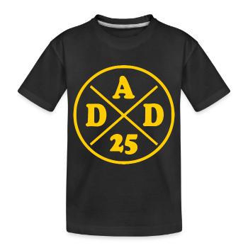 Dad 2025 - dad 25 - T-shirt bio Premium Enfant - noir - Devant