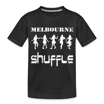 Melbourne Shuffle Dance est ma danse, mon style. - T-shirt bio Premium Enfant - noir - Devant