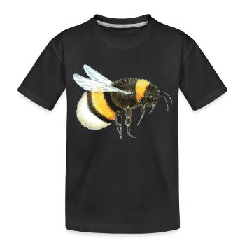 bourdon - T-shirt bio Premium Enfant - noir - Devant