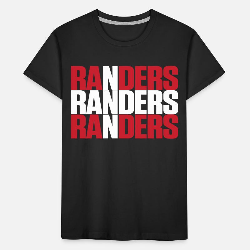 Drapeau Randers Danemark T-shirt bio Premium Enfant