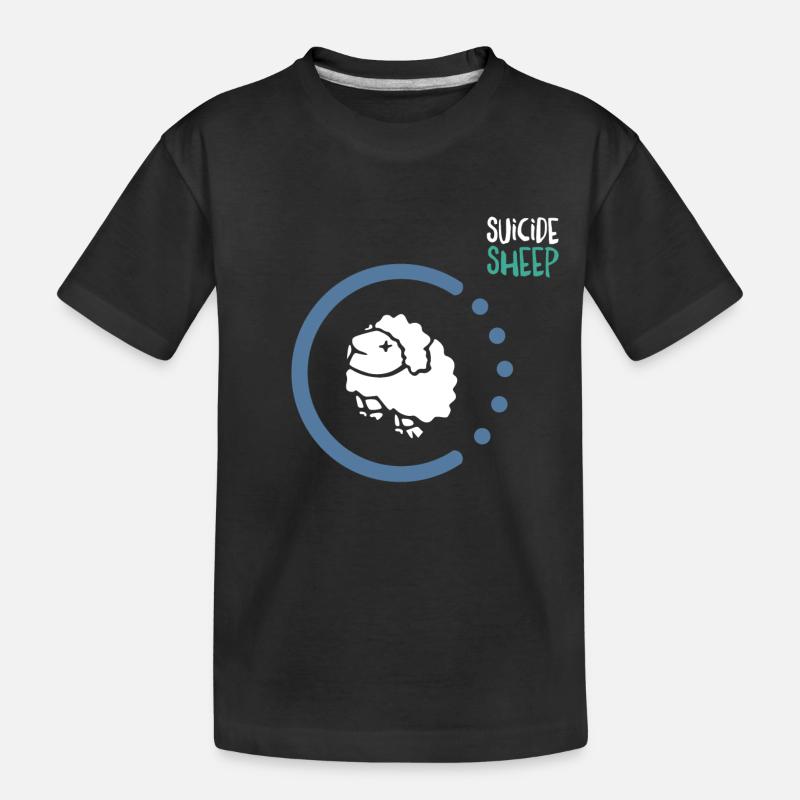 Mr Suicide Sheep - T-shirt bio Premium Enfant - noir