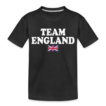 angleterre - T-shirt bio Premium Enfant - noir - Devant