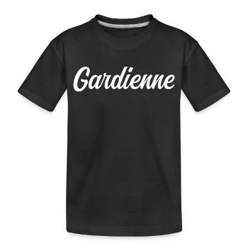 Gardienne - T-shirt bio Premium Enfant - noir - Devant