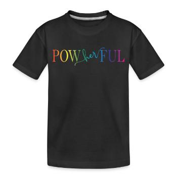 Sérieux - T-shirt bio Premium Enfant - noir - Devant