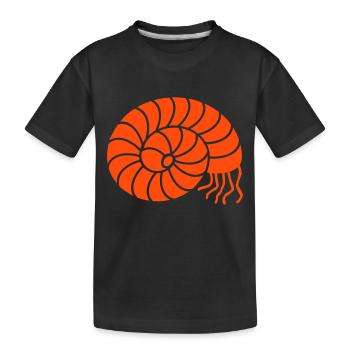 Cephalopoda (1c) - T-shirt bio Premium Enfant - noir - Devant