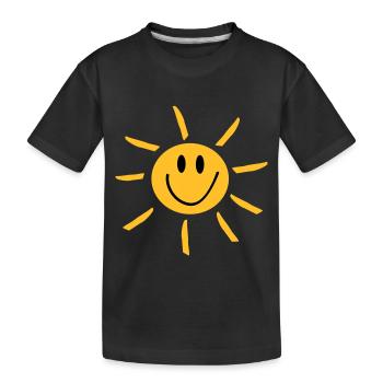 Sun - T-shirt bio Premium Enfant - noir - Devant