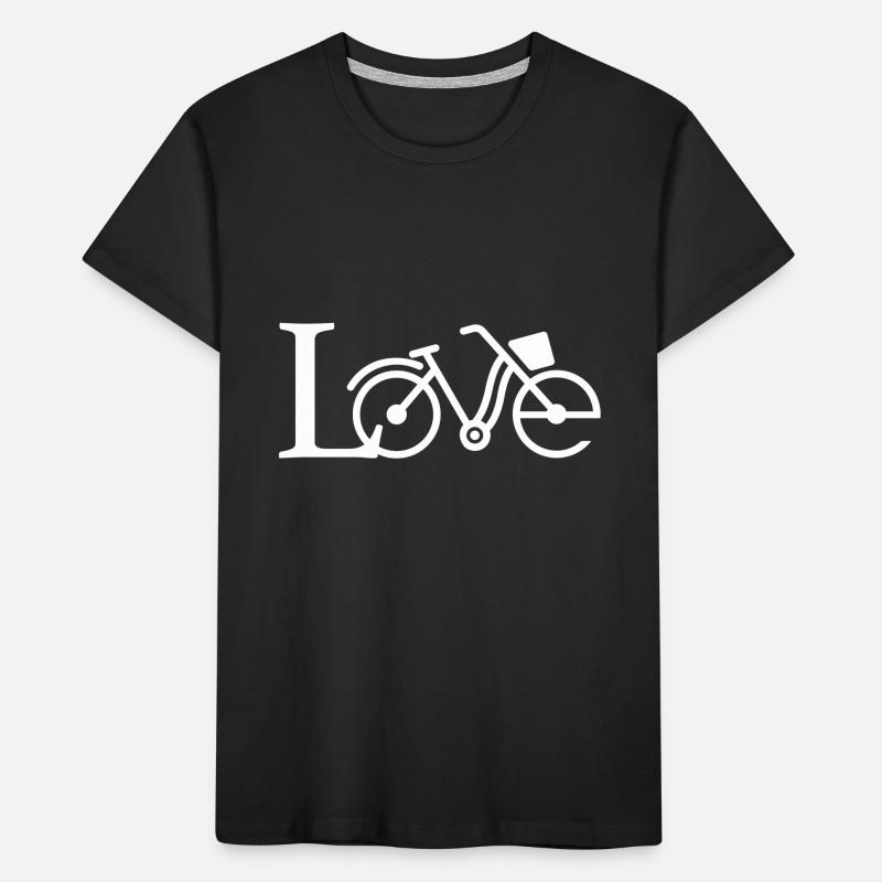 L'amour - conception de vélo créatif - cadeau T-shirt bio Premium Enfant