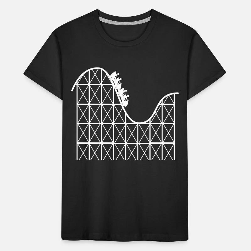 Roller coaster engineer Kids' Premium Organic T-Shirt