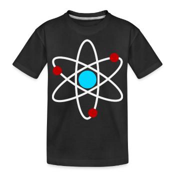 An Atom - T-shirt bio Premium Enfant - noir - Devant