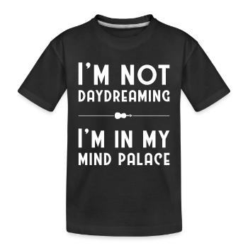 Mind Palace - Kinder Premium Bio T-Shirt - Schwarz - Vorne