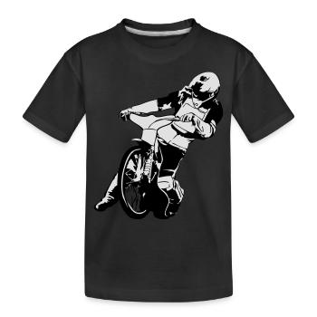 Speedway Racing - Kids' Premium Organic T-Shirt - black - Front