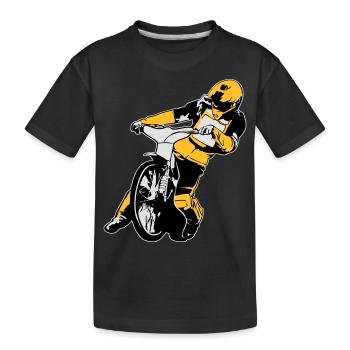Speedway Racing - Kids' Premium Organic T-Shirt - black - Front