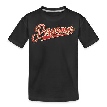 performance performance acteur de beauté acteur - T-shirt bio Premium Enfant - noir - Devant