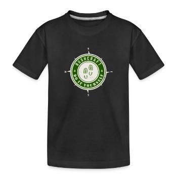 Bushcraft - Do it yourself - Kinder Premium Bio T-Shirt - Schwarz - Vorne