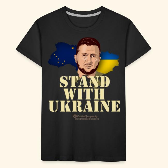 Ukraine Alaska Stand with Ukraine