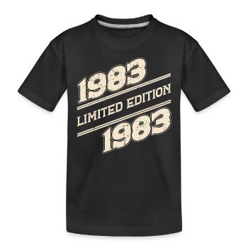 BC 1983 Édition limitée - T-shirt bio Premium Enfant - noir - Devant