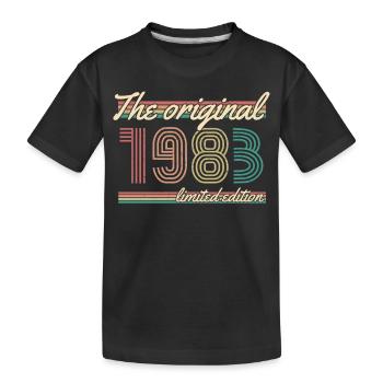 ST 1983 L’édition limitée originale - T-shirt bio Premium Enfant - noir - Devant