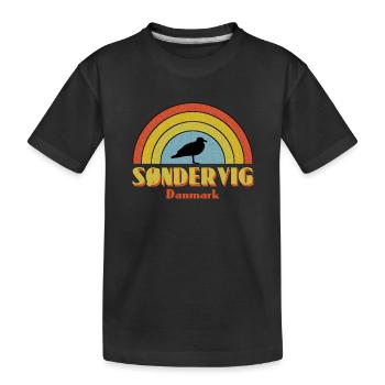 Canton de Söndervig - T-shirt bio Premium Enfant - noir - Devant