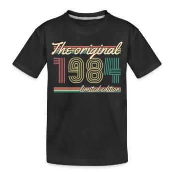 1984 ST L’édition limitée originale - T-shirt bio Premium Enfant - noir - Devant