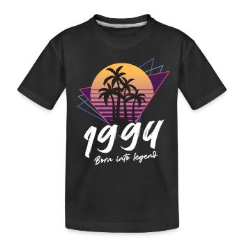 1994 SW né dans la légende - 1994 Cadeau d’anniversaire - T-shirt bio Premium Enfant - noir - Devant