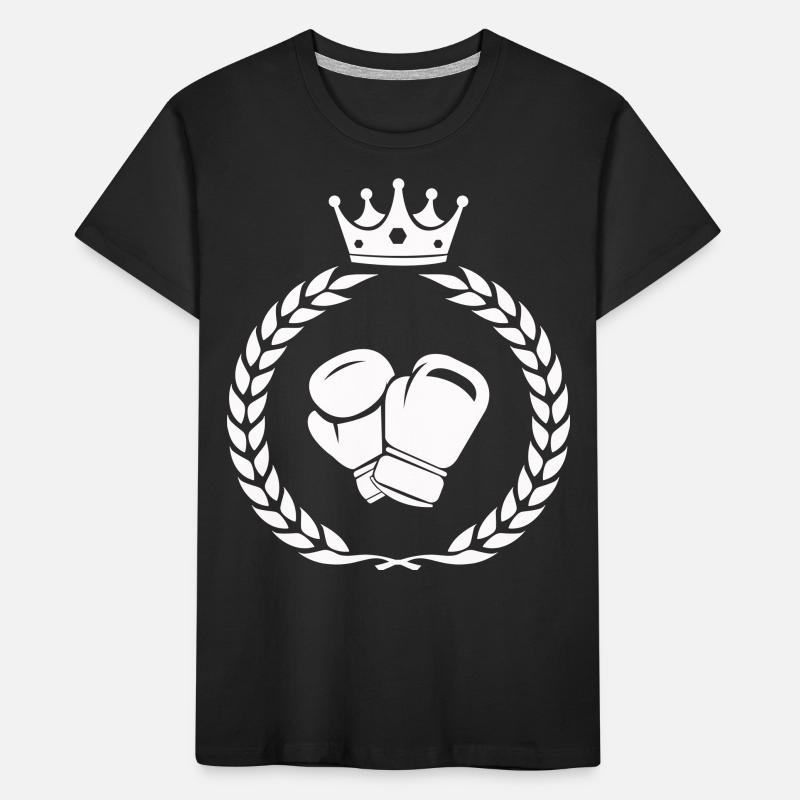 Couronne de boxe T-shirt bio Premium Enfant