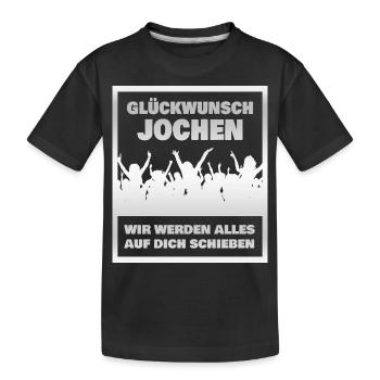 Jochen - T-shirt bio Premium Enfant - noir - Devant