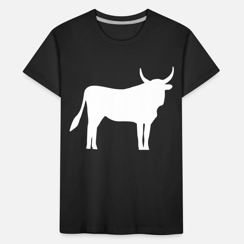 Stier Kinder Premium Bio T-Shirt