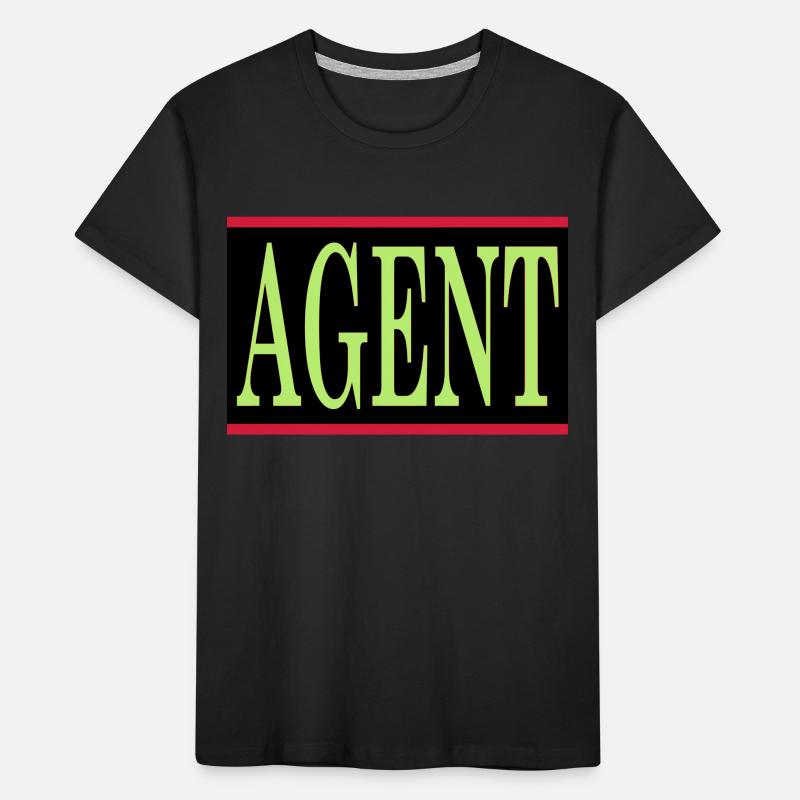 Agent Kinder Premium Bio T-Shirt