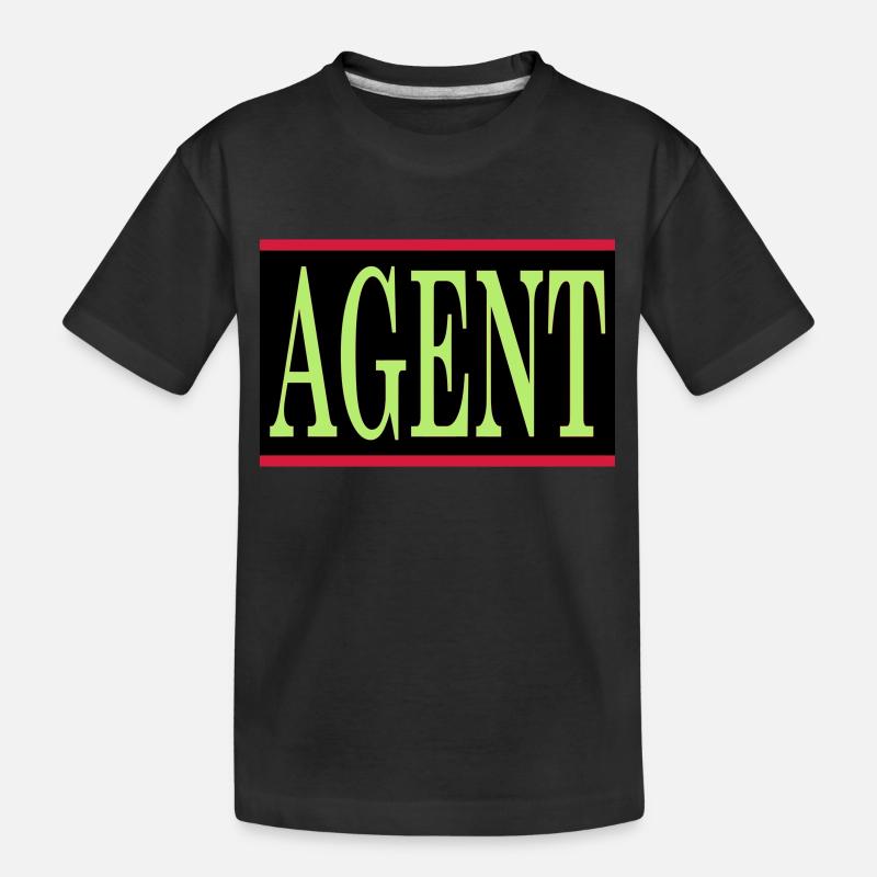 agent - T-shirt bio Premium Enfant - noir
