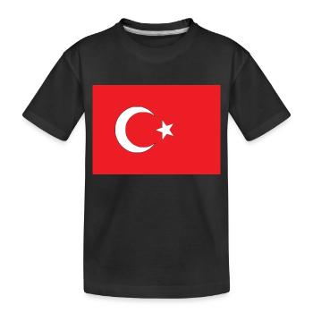 Turquie - T-shirt bio Premium Enfant - noir - Devant