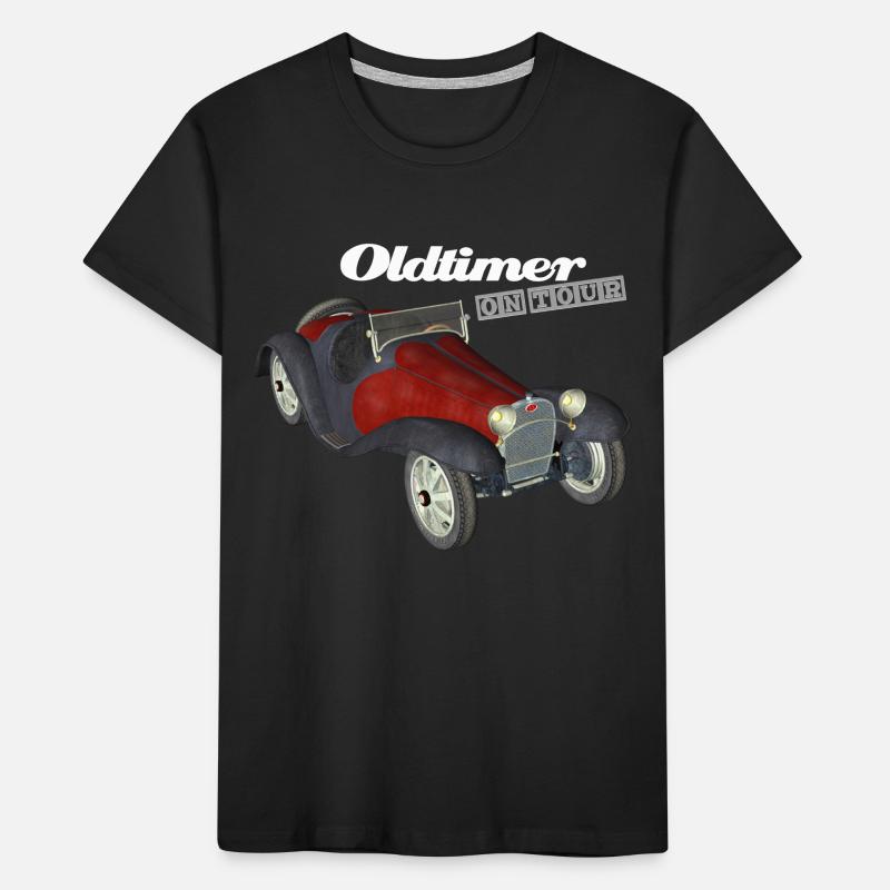 Oldtimer on Tour Kinder Premium Bio T-Shirt