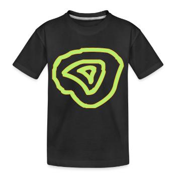Cercles - T-shirt bio Premium Enfant - noir - Devant
