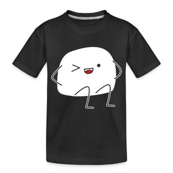 Stone Scissors Paper - Kids' Premium Organic T-Shirt - black - Front