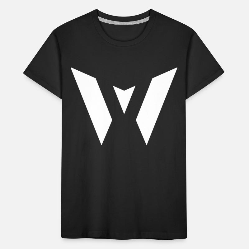 W-Sticker white Kids' Premium Organic T-Shirt