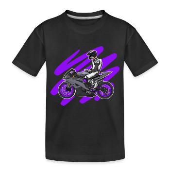 Moto Lifestyle / Moto / Moto motard - T-shirt bio Premium Enfant - noir - Devant